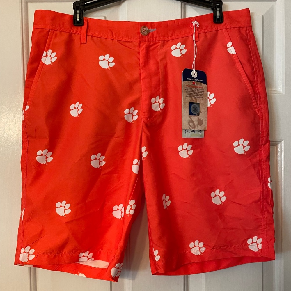 NWT Ovation Clemson shorts